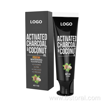 Mint Breath Activated Charcoal Teeth Whitening Toothpaste